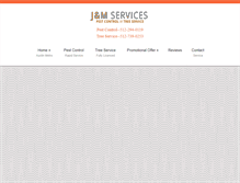 Tablet Screenshot of jandmproservice.com